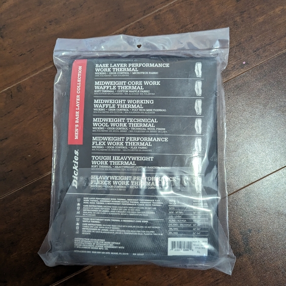 Dickies Base Layer Pants XL - Picture 2 of 6